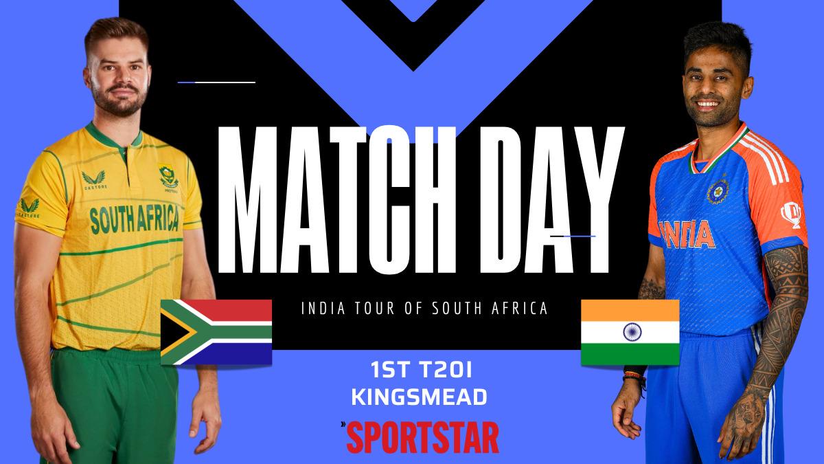 India vs South Africa LIVE score 1st T20I: SKY, Samson take India past 50 after early setback; IND 56/1